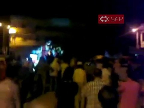 فري برس حلب عندان مسائيات الثوار للمطالبة باسقاط النظام 2 10 2011