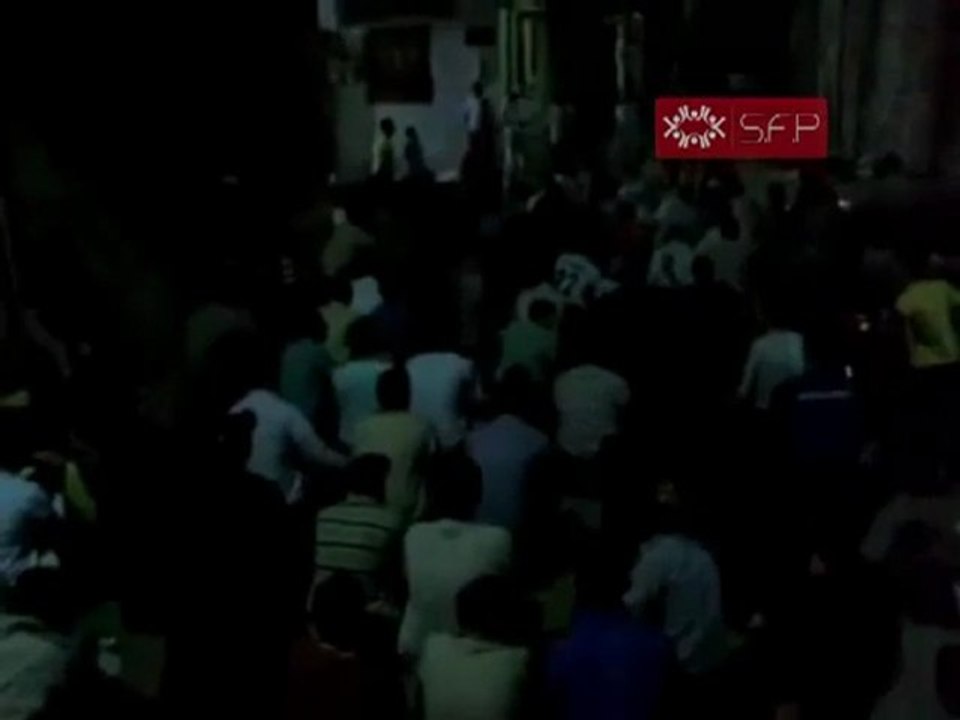 فري برس   حمص   باب هود   الشعب يريد حماية دولية 3 10 2011