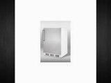 1 Section 4.0 cu ft Undercounter Freezer, White Cabinet, SS Door