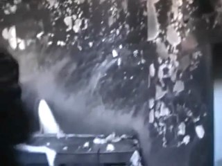 فري برس   حمص تلبيسة   احد البيوت بعد حرقه من قبل الامن
