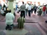 فري برس   حمص  باب السباع  فيديو إطلاق نار كثيف جداً على مسجد المريجة ومحاصرة المتظاهرين في داخل المسجد 7 10 2011