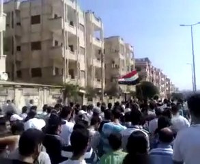 فري برس   حمص الوعر الجديد 7 10 2011
