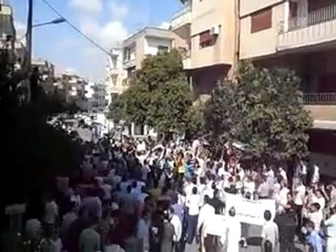 فري برس نحن الحمصية ومافينا خينا وينو الاسد يتحدنا المجلس الوطني يمثلني حمص الغوطة 7 10 2011