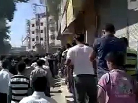 فري برس مظاهرة مسرابا ريف دمشق جمعة المجلس الوطني يمثلني 7 10 2011