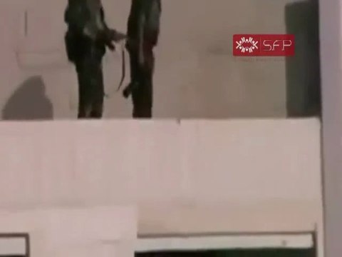 فري برس انتشار القناصين على مباني حرستا جمعة المجلس الوطني 7 10 2011