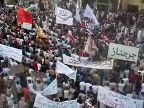 فري برس ادلب جرجناز جمعة المجلس الوطني يمثلني جرجناز ثورة الشعر 7 10 2011