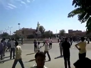 فري برس بداية اسقاط صنم عامودا الحسكة 8 10 2011