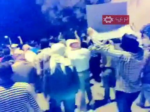 فري برس حلب بيانون بمشاركة حيان سبت الشهيد مشعل التمو 8 10 2011