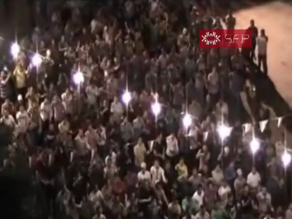 فري برس   حمص القصور بتشييع الشهيد مشعل تمو 8 10 2011