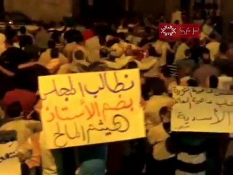 فري برس حمص باب هود مسائية الشهيد مشعل تمو 8 10 2011