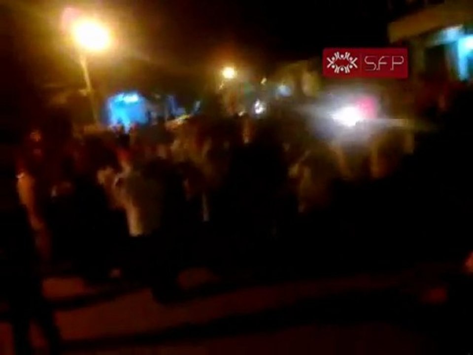 فري برس   حلب مارع سبت الشهيد مشعل التمو 8 10 2011