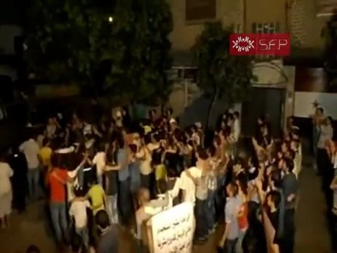 فري برس يامجلسنا الوطني بدنا حماية دولية من شبيحة الاسدية حمص الغوطة 8 10 2011