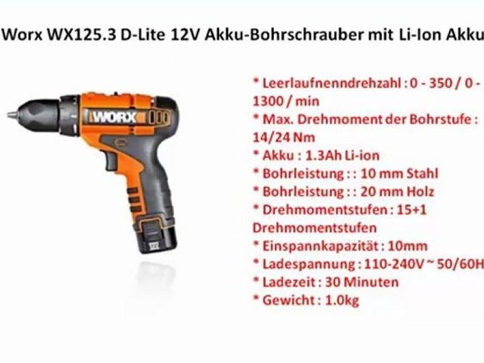 9 Besten Worx Akkuschrauber zum Kaufen