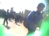 فري برس   معضمية الشام مظاهرة طلابية حرية للأبد غصب عنك ياأسد 11 10 2011
