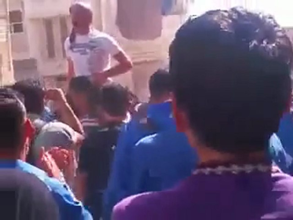 فري برس   إدلب معرة النعمان  مظاهرة طلابية ثلاثاء طل الملوحي 11 10