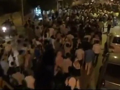 فري برس مدينة ادلب مظاهرة مسائية حاشدة 11 10 2011