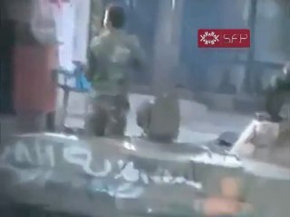 فري برس   إدلب   بنش   اجتياح الجيش للمدينة بعد الفجر 13 10 2011