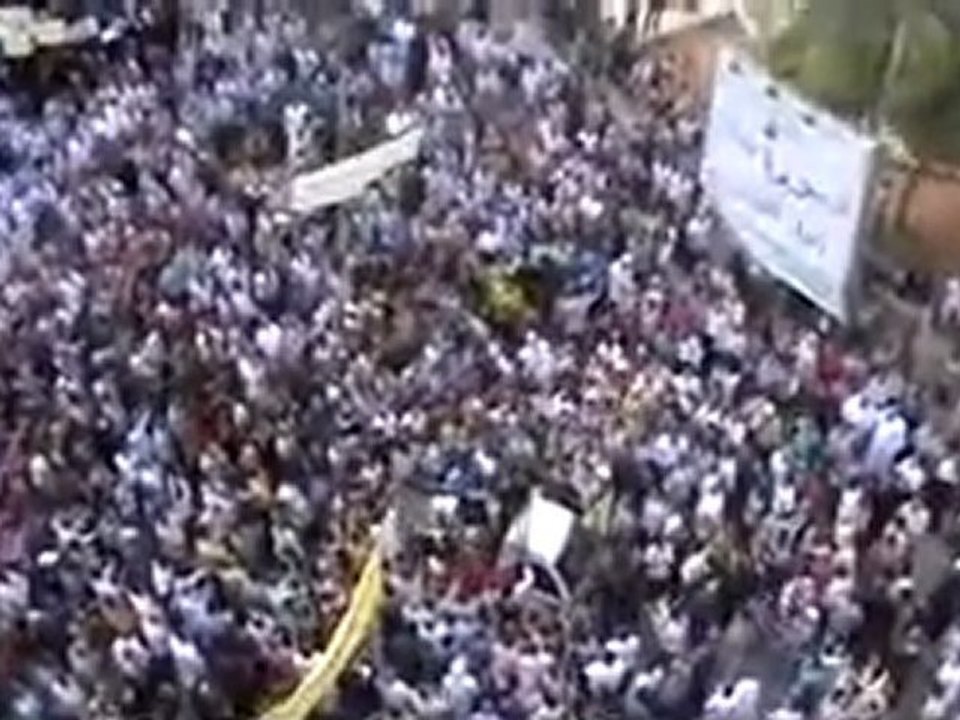 فري برس   مدينة ادلب و الشعب يريد إسقاط النظام 14 10 2011