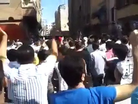 فري برس ريف دمشق زملكا جمعة أحرار الجيش مظاهرات الأحرار 14 10 2011 ج3