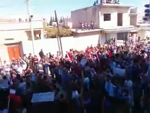 فري برس ادلب كفر سجنة جمعة أحرار الجيش 14 10 2011