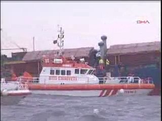İstanbul`da gemi kazası