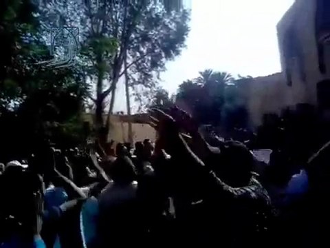 فري برس تشييع الشهيد زياد رفيق الطه ديرالزور 16 10 2011