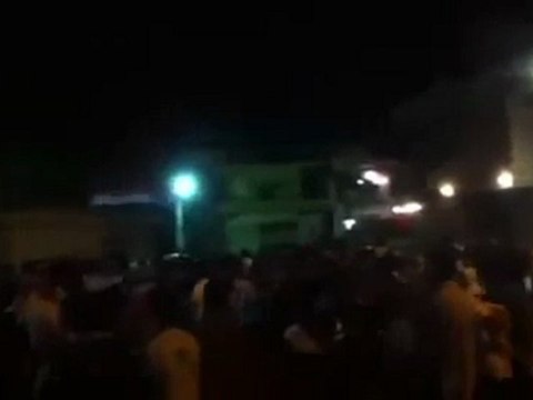 فري برس حوران الغرية الشرقية مظاهرة مسائية في 16 10 2011 ج2