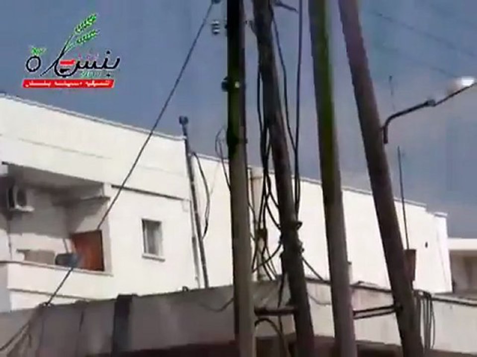 فري برس   إدلب   بنش  تواجد الجيش لليوم الرابع على التوالي 17 10 2011
