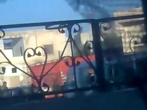 فري برس خربة غزالة أرتال من الأمن والشبيحة في المدينة 17 10 2011