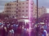 فري برس   جنازة الشهيد يامن مطيع هرموش 18 10 2011 مدينة ادلب ج1