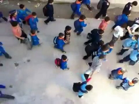 فري برس حمص الشماس انتفاضة الطلاب الاحرار للمطالبة باسقاط النظام 18 10 2011