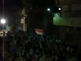 فري برس   حمص باب الدريب حي جب الجندلي شجاعة الحماصني أمام الرصاص 18 10 2011