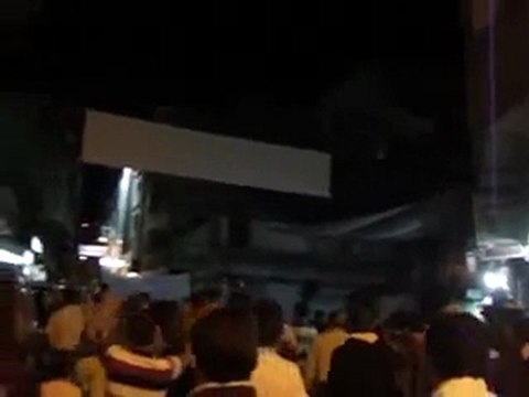 فري برس ريف دمشق الزبداني مسائيات الثوار والهتاف للشهيد ج1