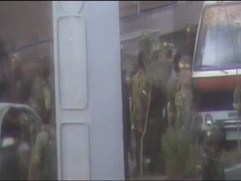 فري برس ريف دمشق سقبا اعتقال المواطنين وضربهم من قبل شبيحة الاسد 18 10 2011