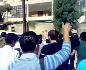 فري برس   حلب   صلاح الدين    ردا على مسيرة النظام 19 10 2011