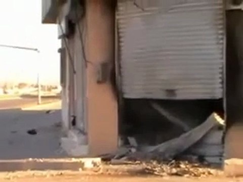 فري برس حمص دير بعلبة الدمار الذي خلفه قصف قوات الاسد القمعية 20 10 2011