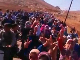 فري برس   ادلب   النقير    مظاهرة في قرية النقير 20 10 2011