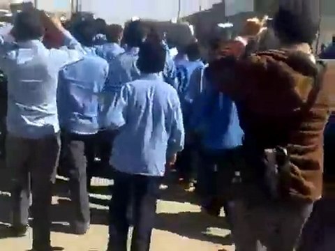 فري برس إدلب سنجار مظاهرة طلابية 20 10 2011 ج2