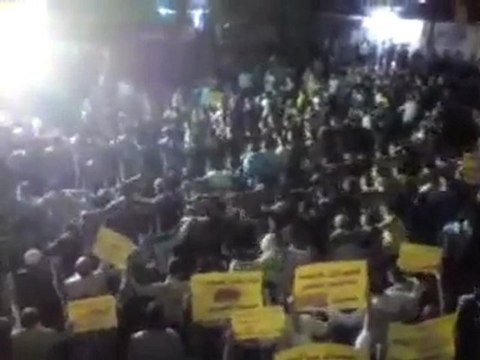 فري برس حمص مسائية حي الخالدية رااااائعة ثورة سوريا ثورة عز وحريةوالف مبروك للشعب الليبي النصر 20 10 2011