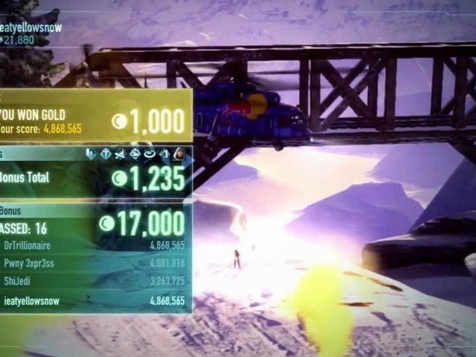 SSX (PS3) - Les modes online #1