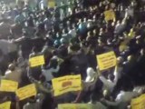 فري برس   حمص مسائية حي الخالدية الشعب السوري يبارك للشعب الليبي الحر  20 10 2011