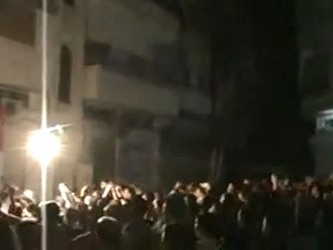 فري برس حمص المحتلة جورة الشياح والقرابيص 20 10 2011