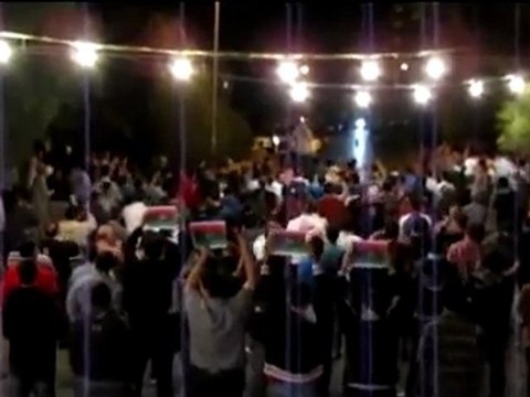 فري برس حمص مسائية الانشاءات يسقط بشار الجحش 20 10 2011