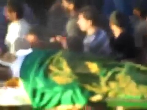 فري برس ريف دمشق الضمير مراسم زفاف الشهيد محمد سليم الحلبي 20 10 2011 ج1