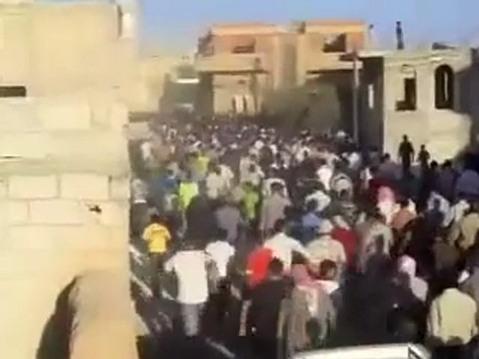 فري برس   ريف دمشق الضمير مراسم زفاف الشهيد محمد سليم الحلبي 20 10 2011 ج2