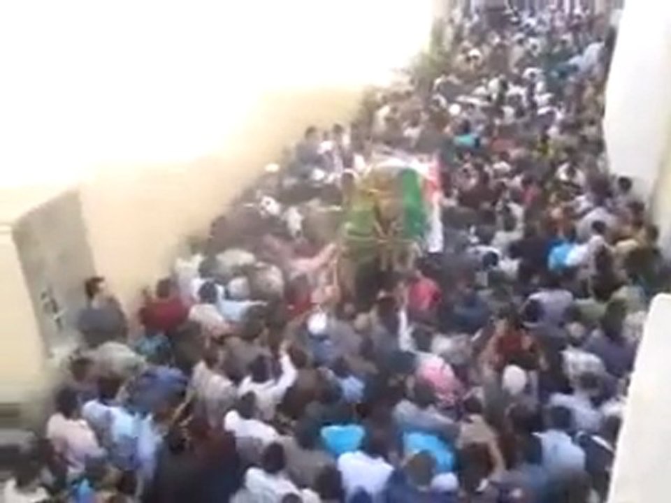 فري برس   ريف دمشق الضمير مراسم زفاف الشهيد محمد سليم الحلبي 20 10 2011 ج3