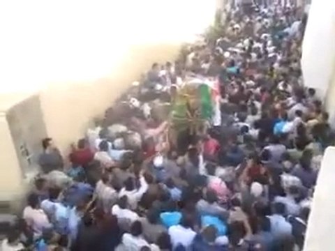 فري برس ريف دمشق الضمير مراسم زفاف الشهيد محمد سليم الحلبي 20 10 2011 ج3