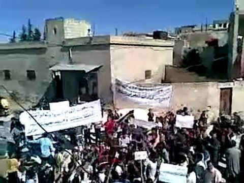 فري برس ادلب كفرسجنة جمعة شهداء المهلة العربية 21 10 2011