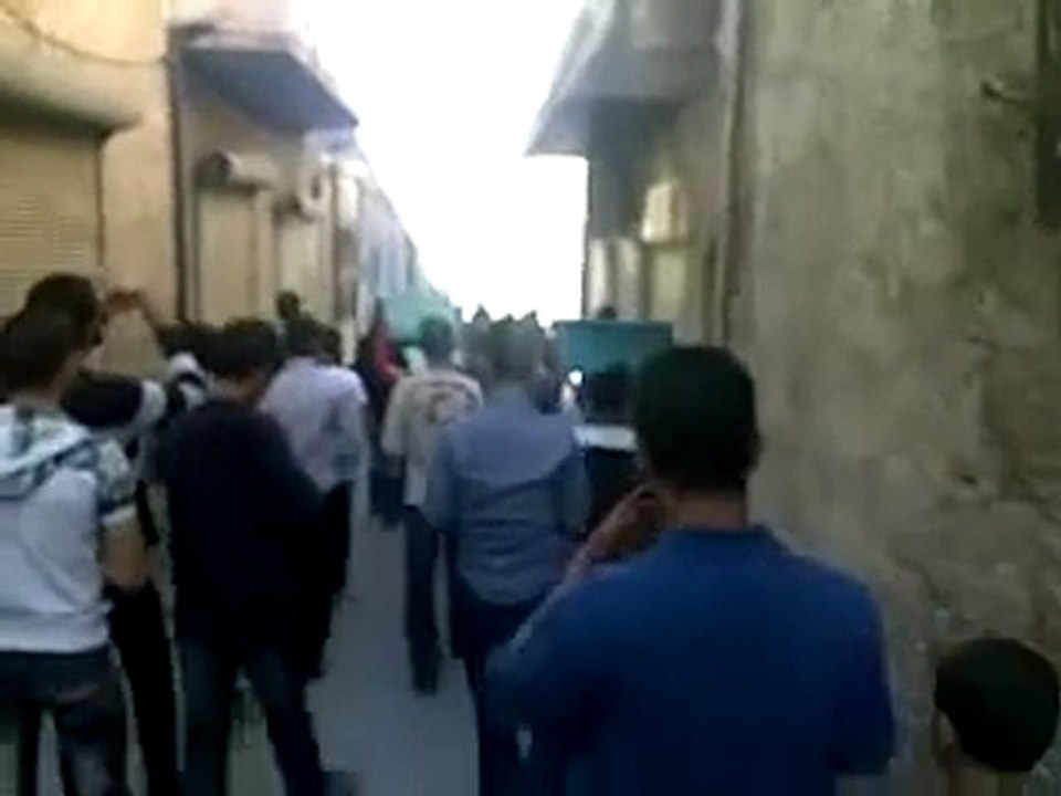 فري برس  ادلب   مدينة اريحا   جمعة شهداء المهلة العربية 21 10 2011