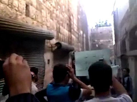 فري برس ادلب مدينة اريحا جمعة شهداء المهلة العربية 21 10 2011 ج2